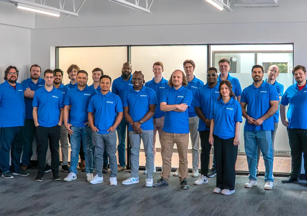 Team assembled at Starport IT Services - Toronto office